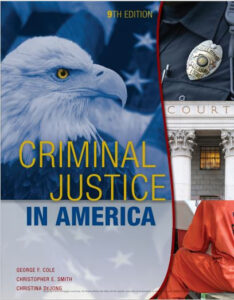 Criminal Justice in America 9th Edition eBook cover