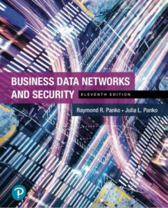 Business Data Networks and Security 11th Edition By Raymond Panko eBook cover