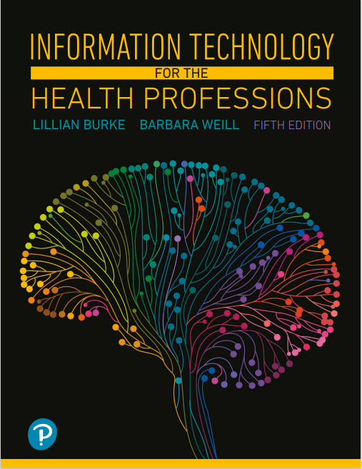 Information Technology for the Health Professions 5th Edition eBook cover