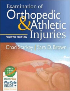 Examination of Orthopedi & Athletic Injuries 4th Edition Chad Starkey eBook cover