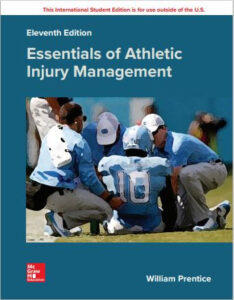 Essentials of Athletic Injury Management 11th International edition By Prentice eBook cover