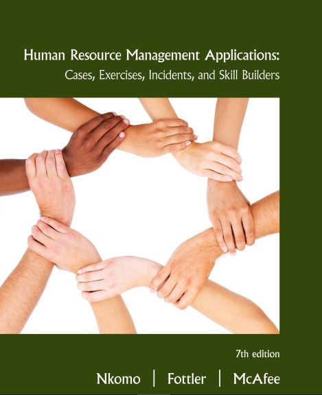 Human Resource Management Applications: Cases, Exercises, Incidents 7th Edition eBook cover