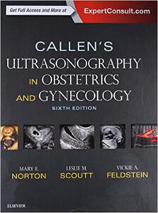 Callen's Ultrasonography in Obstetrics and Gynecology 6th Edition eBook cover