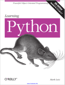 Learning Python, 5th Edition Fifth Edition By Mark Lutz eBook cover