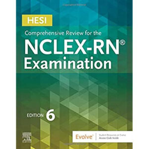 HESI Comprehensive Review for the NCLEX-RN Examination 6th Edition eBook cover