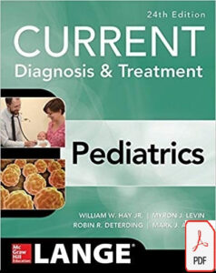 CURRENT Diagnosis & Treatment Pediatrics 24th Edition eBook cover