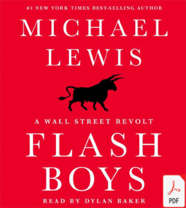 Flash boys: a Wall Street revolt eBook cover