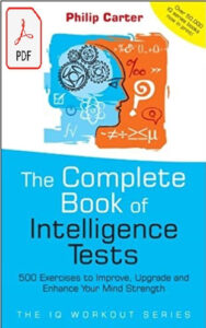 The Complete Book of Intelligence Tests: 500 Exercises to Improve, Upgrade eBook cover