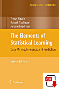 The Elements of Statistical Learning: Data Mining, Inference 2nd Edition eBook cover