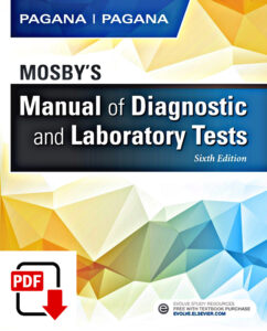 Mosby’s Manual of Diagnostic and Laboratory Tests 6th Edition eBook cover