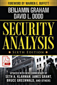 Security Analysis: sixth edition, foreword by warren buffett eBook cover