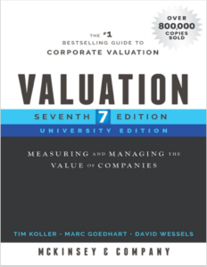 Valuation: Measuring and Managing the Value of Companies (Wiley Finance) 7th Edi eBook cover