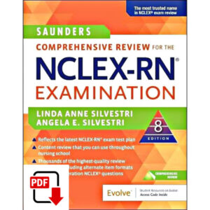 Saunders Comprehensive Review for the NCLEX-RN® Examination 8th Edition eBook cover