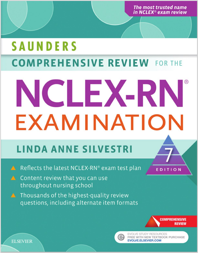 Saunders Comprehensive Review for the NCLEX-RN (Saunders Comprehensive Review fo eBook cover