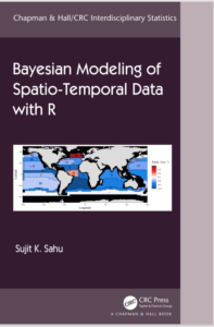 Bayesian Modelling of Spatio-Temporal Data with R (Chapman & Hall/CRC Interdisci eBook cover