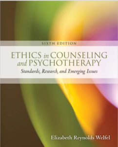 Ethics in Counseling & Psychotherapy 6th Edition eBook cover