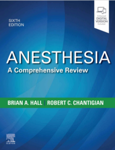 Anesthesia: A Comprehensive Review 6th Edition eBook cover