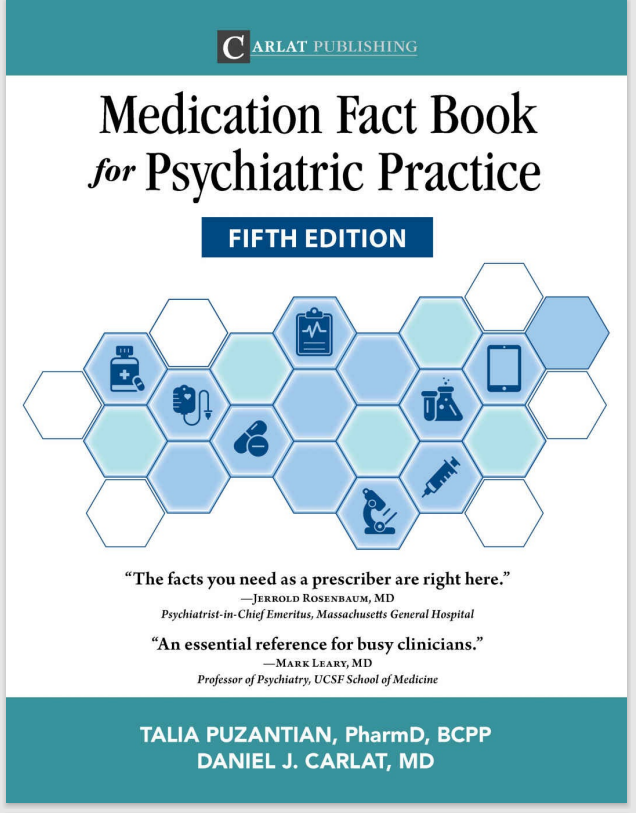 Medication Fact Book for Psychiatric Practice, Fifth Edition 5th Edition eBook cover