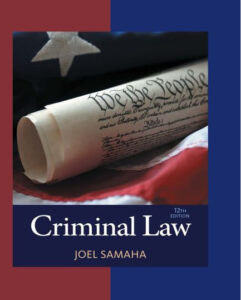 Criminal Law 12th Edition eBook cover