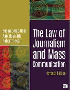 The Law of Journalism and Mass Communication 7th Edition eBook cover