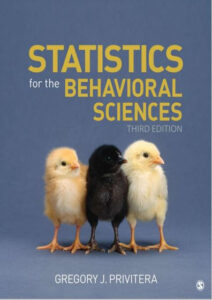 Statistics for the Behavioral Sciences 3rd Edition eBook cover