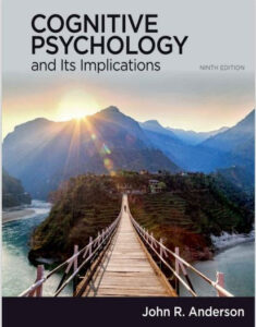 Cognitive Psychology and Its Implications 9th Edition eBook cover