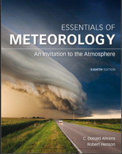 Essentials of Meteorology An Invitation to the Atmosphere 8th Edition eBook cover