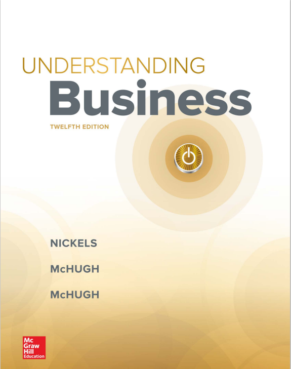 Understanding Business 12th Edition by William Nickels eBook cover