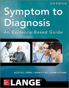 Symptom to Diagnosis An Evidence Based Guide, 3rd Edition by Scott Stern eBook cover