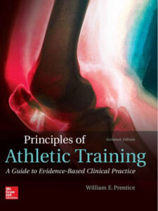 Principles of Athletic Training: A Guide to Evidence-Based Clinical 16th Edition eBook cover