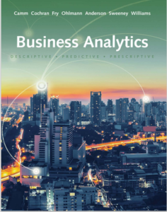 Business Analytics 3rd Edition by Jeffrey D. Camm eBook cover