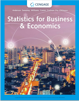 Statistics for Business and Economics 14th Edition by David R. Anderson eBook cover