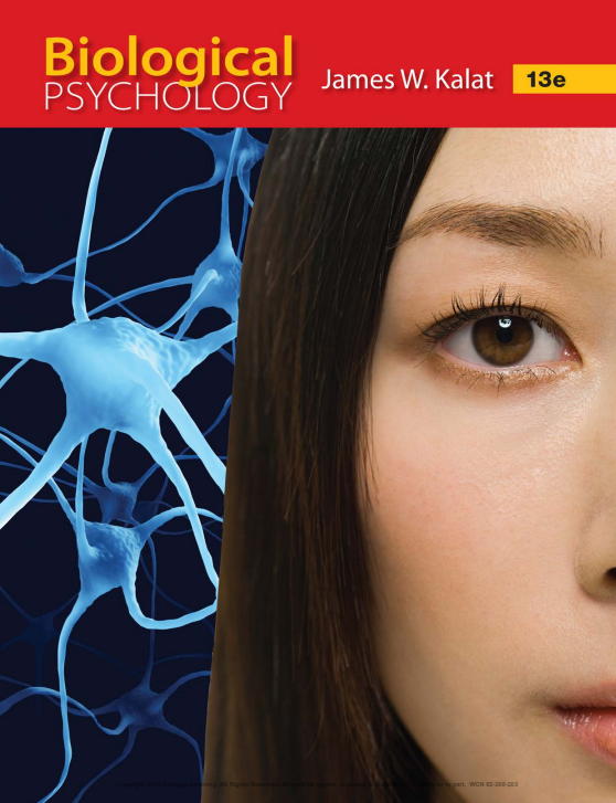 Biological Psychology 13th Edition by James W. Kalat eBook cover