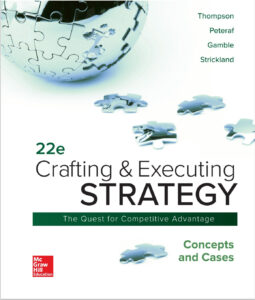 Crafting and Executing Strategy: The Quest for Competitive Advantage: Concepts eBook cover