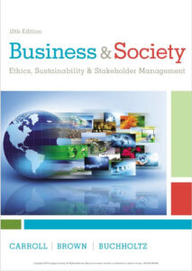 Business & Society Ethics Sustainability and Stakeholder Management 10th Edition eBook cover