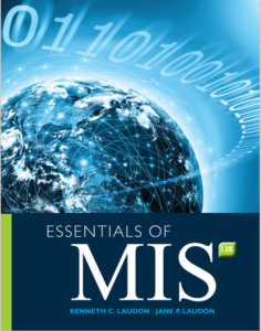 Essentials of MIS 12th Edition by Kenneth Laudon eBook cover