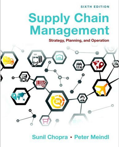 Supply Chain Management: Strategy, Planning, and Operation 6th Edition eBook cover