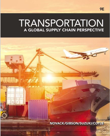 Transportation: A Global Supply Chain Perspective 9th Edition eBook cover