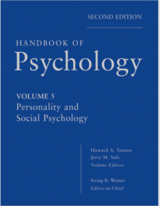 Handbook of Psychology, Personality and Social Psychology 2nd Edition eBook cover