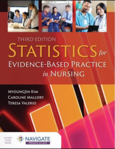 Statistics for Evidence-Based Practice in Nursing 3rd Edition eBook cover