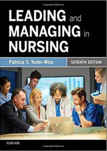 Leading and Managing in Nursing 7th Edition eBook cover