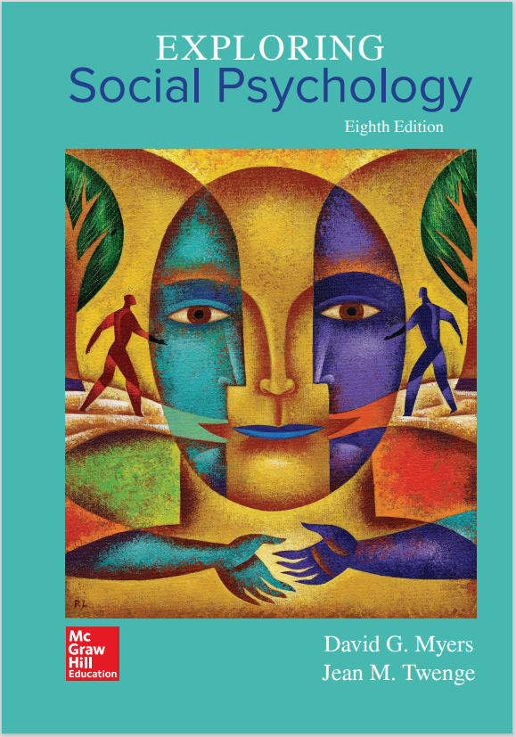 Exploring Social Psychology 8th Edition by David Myers eBook cover