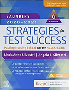 Saunders 2020-2021 Strategies for Test Success: Passing Nursing School and the 6 eBook cover