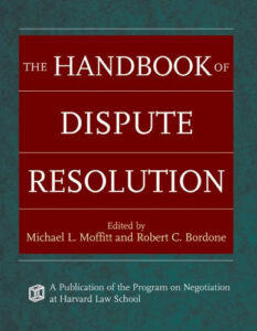 The Handbook of Dispute Resolution 1st Edition eBook cover