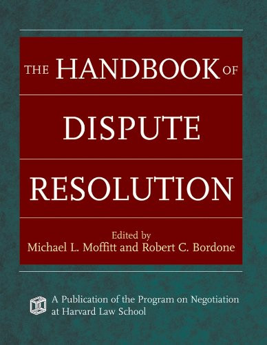 The Handbook of Dispute Resolution 1st Edition eBook cover