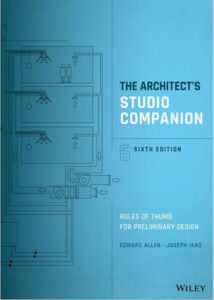 The Architect's Studio Companion:Rules of Thumb for Preliminary Design 6th Editi eBook cover