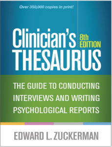 Clinician's Thesaurus, 8th Edition: The Guide to Conducting Interviews and Writi eBook cover