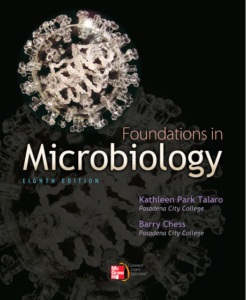 Foundations in Microbiology 8th Edition by Kathleen Park Talaro eBook cover