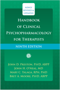 Handbook of Clinical Psychopharmacology for Therapists 9th Edition eBook cover