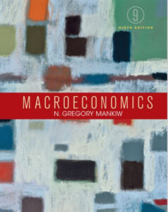 Macroeconomics Ninth Edition eBook cover